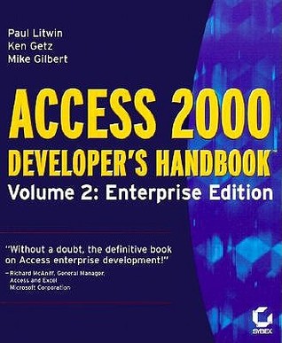 Access 2000 Developer's Handbook, Volume 2: Enterprise Edition (Paperback)