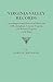 Virginia Valley Records. Genealogical and Historical Material... by John W. Wayland