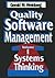 Quality Software Management: Systems Thinking
