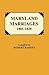 Maryland Marriages 1801-1820