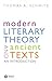 Modern Literary Theory and Ancient Texts: An Introduction