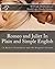 Romeo and Juliet In Plain and Simple English by BookCaps