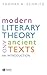 Modern Literary Theory and Ancient Texts: An Introduction