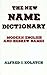THE NEW NAME DICTIONARY