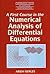 A First Course in the Numerical Analysis of Differential Equations (Cambridge Texts in Applied Mathematics, Series Number 15)