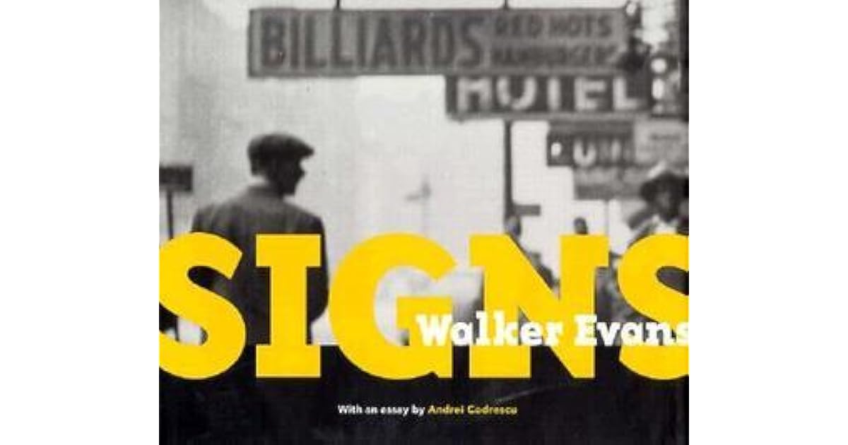 Signs by Walker Evans