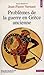 Problèmes de la guerre en Grèce ancienne
