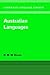 Australian Languages: Their Nature and Development (Cambridge Language Surveys)