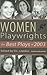 Women Playwrights: The Best Plays Of 2003