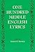 One Hundred Middle English ...