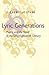 Lyric Generations: Poetry and the Novel in the Long Eighteenth Century