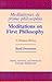 Meditations on First Philosophy/Meditations de Prima Philosophia