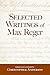 Selected Writings of Max Reger