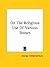 On The Religious Use Of Var...