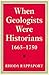 When Geologists Were Historians, 1665–1750