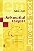 Mathematical Analysis I