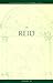 On Reid (Wadsworth Philosophers Series)