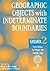 Geographic Objects with Indeterminate Boundaries (Gisdata, 2)