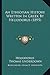 An Ethiopian History Written In Greek By Heliodorus (1895)