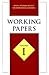 Working Papers Volume I
