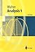 Analysis 1 (Springer-Lehrbuch) (German Edition)