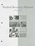 Student Resource Manual to accompany Personal Finance by Jack R. Kapoor