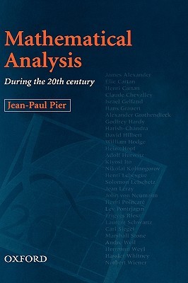 Mathematical Analysis During the 20th Century (Hardcover)