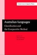 Australian Languages: Classification and the comparative method