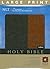 Premium Slimline Reference Bible NLT, Large Print, TuTone