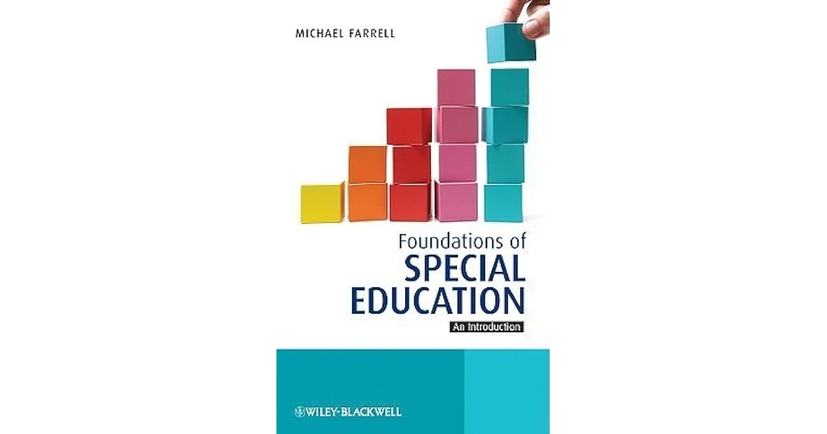 Foundations of Special Education An Introduction by