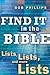 Find It in the Bible: Lists...