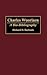 Charles Wuorinen: A Bio-Bibliography