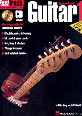 FastTrack Guitar Method Book 1 – Beginner Guitar Instruction for Electric and Acoustic with Online Audio (FastTrack Music Instruction)