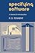 Specifying Software by R.D. Tennent