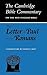 The Letter of Paul to the Romans by Ernest Best