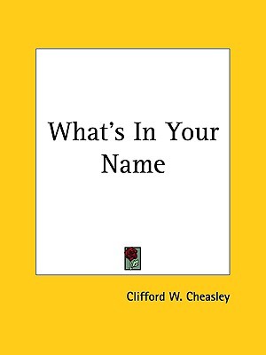 What's in Your Name (Paperback)