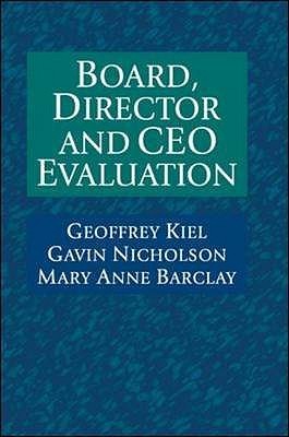 Board, Director and Ceo Assessment (Hardcover)
