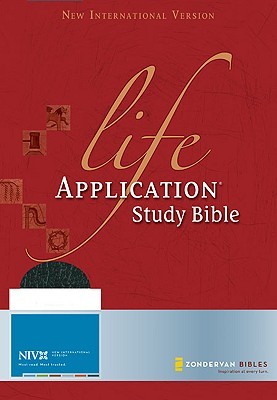 Life Application Study Bible: New International Verison, Thumb Indexed, Navy, Bonded Leather