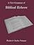 A New Grammar of Biblical H...