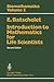Introduction to Mathematics for Life Scientists (Springer Study Edition)