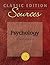 Classic Edition Sources: Psychology