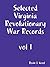 Selected Virginia Revolutionary War Records (1)