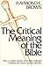 The Critical Meaning of the Bible by Raymond E. Brown