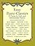 Easy Piano Classics  by Ronald Herder