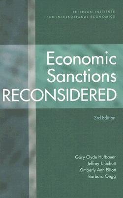 Economic Sanctions Reconsidered (Hardcover)