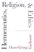 Hermeneutics, Religion, and...
