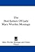 The Best Letters Of Lady Ma...