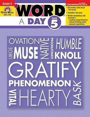 Evan-Moor A Word a Day, Grade 5 Teacher Edition (Paperback)