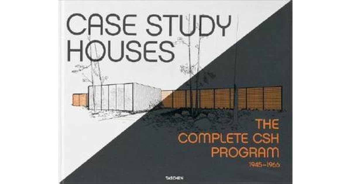 Case Study Houses Taschen 25th Anniversary Special Editions Study Poster