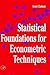 Statistical Foundations for...